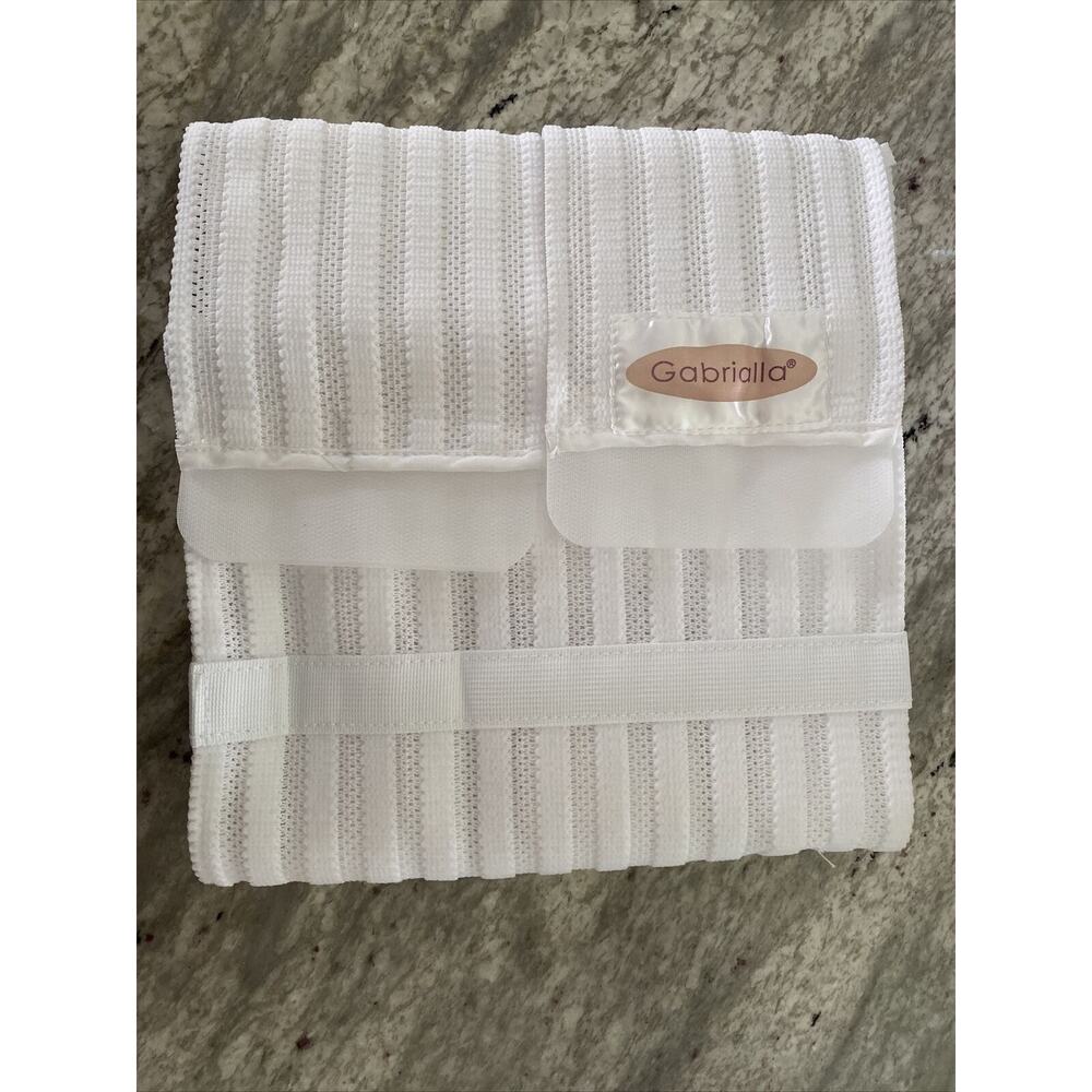 Gabrialla Abdominal Support Binder Large 9" Breathable Elastic AB-309(I) NEW